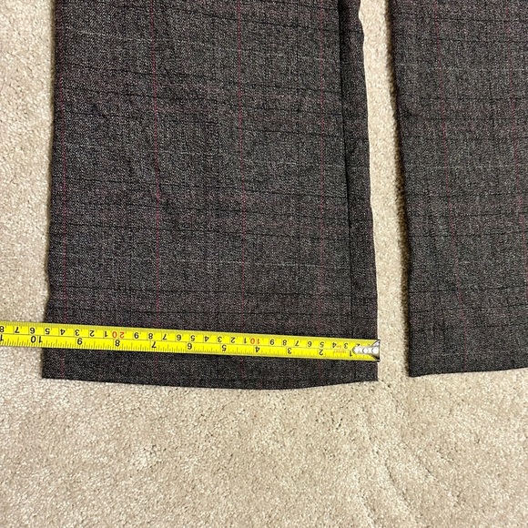 Ann Taylor LOFT gray plaid pants - Picture 8 of 15